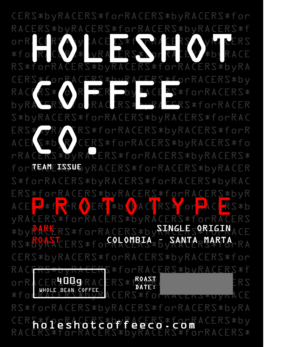 PROTOTYPE Dark Roast Coffee - Colombia